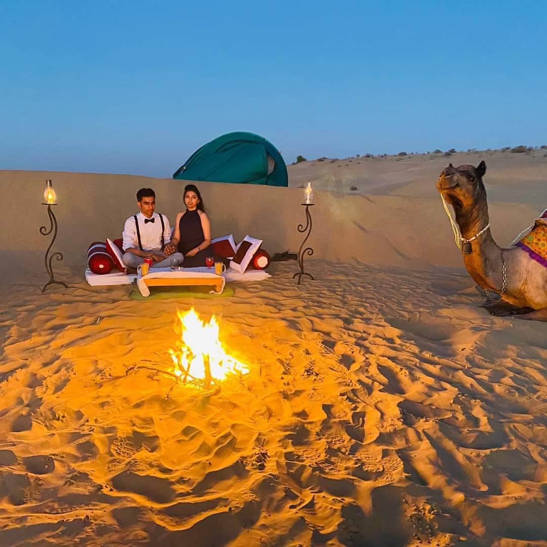 sunset desert safari and camp jaisalmer photos